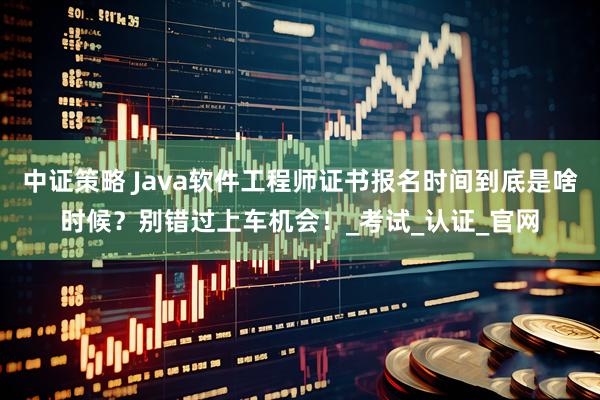 中证策略 Java软件工程师证书报名时间到底是啥时候？别错过上车机会！_考试_认证_官网