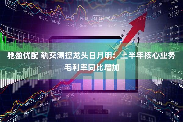 驰盈优配 轨交测控龙头日月明：上半年核心业务毛利率同比增加