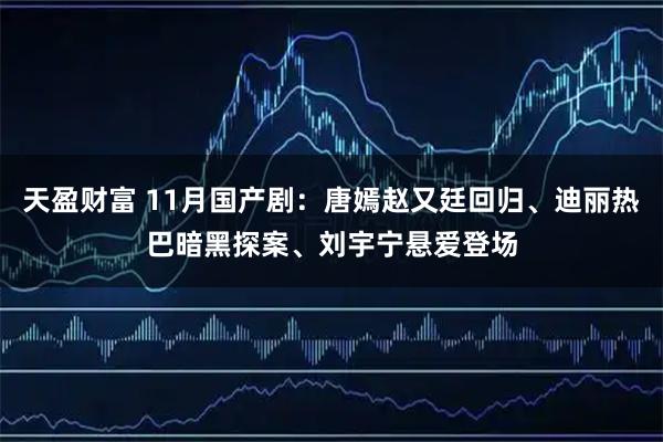 天盈财富 11月国产剧：唐嫣赵又廷回归、迪丽热巴暗黑探案、刘宇宁悬爱登场